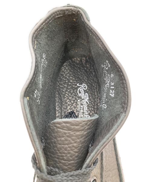 RUSSELL MOCCASIN（ラッセルモカシン）RUSSELL MOCCASIN (ラッセルモカシン) スポーティングクレーチャッカダブルモカシン ブラック サイズ:6 1/2 Eの古着・服飾アイテム