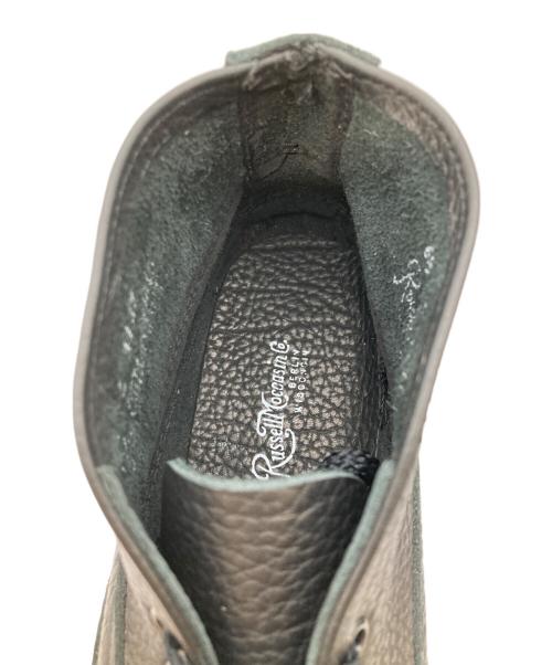 RUSSELL MOCCASIN（ラッセルモカシン）RUSSELL MOCCASIN (ラッセルモカシン) スポーティングクレーチャッカダブルモカシン ブラック サイズ:6 1/2 Eの古着・服飾アイテム