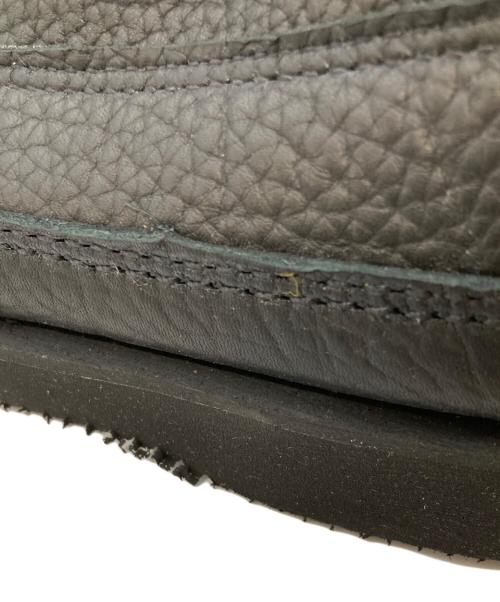RUSSELL MOCCASIN（ラッセルモカシン）RUSSELL MOCCASIN (ラッセルモカシン) スポーティングクレーチャッカダブルモカシン ブラック サイズ:6 1/2 Eの古着・服飾アイテム