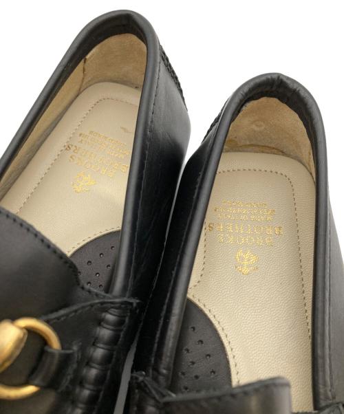 BROOKS BROTHERS（ブルックスブラザーズ）BROOKS BROTHERS (ブルックスブラザーズ) ビットローファー ブラック サイズ:7の古着・服飾アイテム