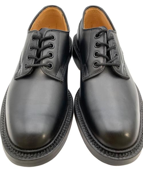 Tricker's（トリッカーズ）Tricker's (トリッカーズ) プレーントゥシューズ ブラック サイズ:5 1/2の古着・服飾アイテム