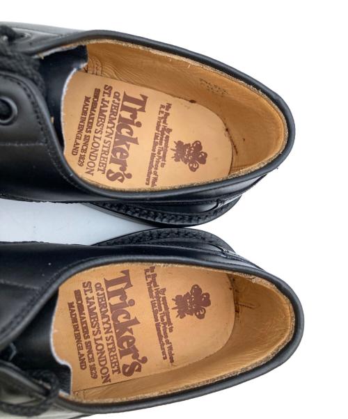 Tricker's（トリッカーズ）Tricker's (トリッカーズ) プレーントゥシューズ ブラック サイズ:5 1/2の古着・服飾アイテム