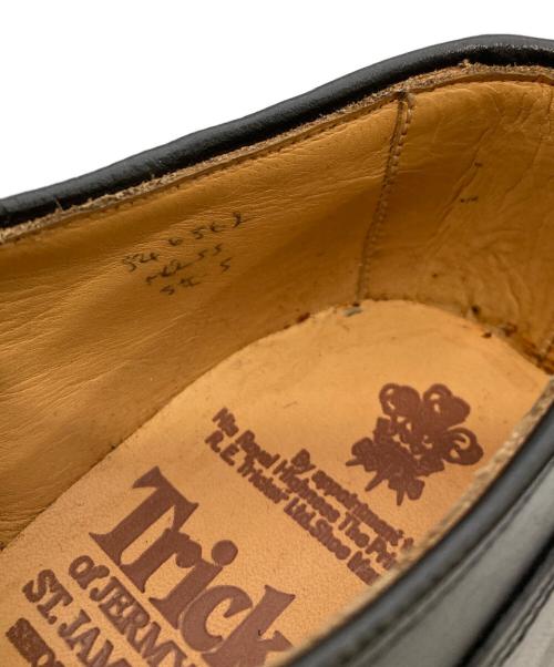 Tricker's（トリッカーズ）Tricker's (トリッカーズ) プレーントゥシューズ ブラック サイズ:5 1/2の古着・服飾アイテム