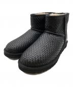 UGGアグ）の古着「クラシックミニウーブン」｜ブラック