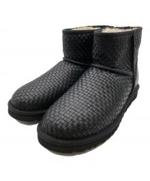 UGG（アグ）の古着「クラシックミニウーブン」｜ブラック