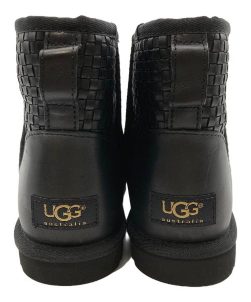 UGG（アグ）UGG (アグ) クラシックミニウーブン ブラック サイズ:25の古着・服飾アイテム