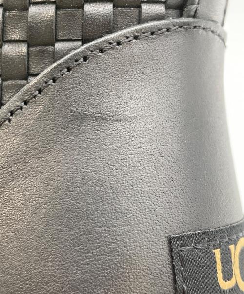 UGG（アグ）UGG (アグ) クラシックミニウーブン ブラック サイズ:25の古着・服飾アイテム