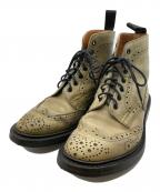 Tricker's×PAUL SMITHトリッカーズ×ポールスミス）の古着「ウィングチップブーツ」｜グリーン