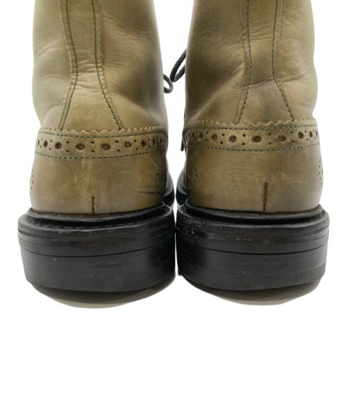 Tricker's（トリッカーズ）Tricker's (トリッカーズ) PAUL SMITH (ポールスミス) ウィングチップブーツ グリーン サイズ: 6 1/2-5の古着・服飾アイテム