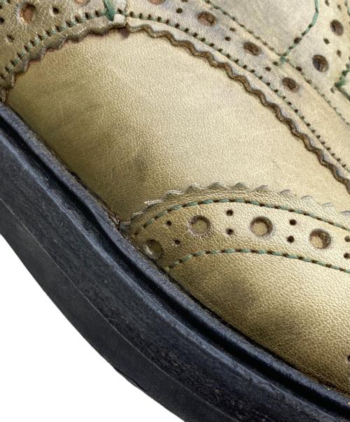 Tricker's（トリッカーズ）Tricker's (トリッカーズ) PAUL SMITH (ポールスミス) ウィングチップブーツ グリーン サイズ: 6 1/2-5の古着・服飾アイテム