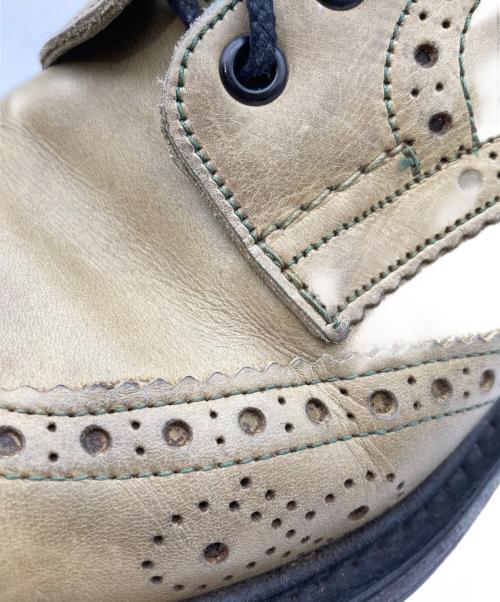 Tricker's（トリッカーズ）Tricker's (トリッカーズ) PAUL SMITH (ポールスミス) ウィングチップブーツ グリーン サイズ: 6 1/2-5の古着・服飾アイテム