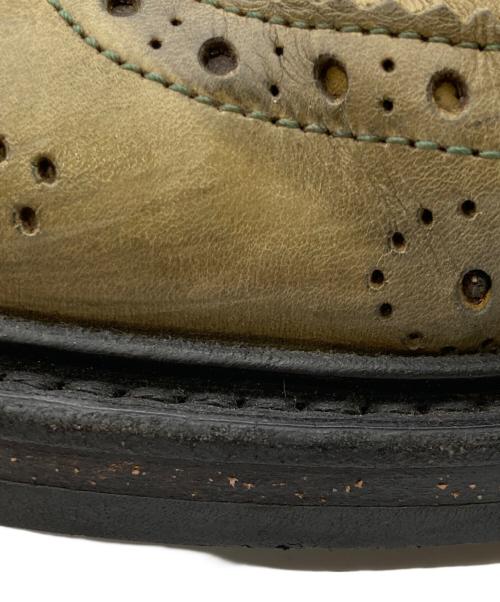 Tricker's（トリッカーズ）Tricker's (トリッカーズ) PAUL SMITH (ポールスミス) ウィングチップブーツ グリーン サイズ: 6 1/2-5の古着・服飾アイテム