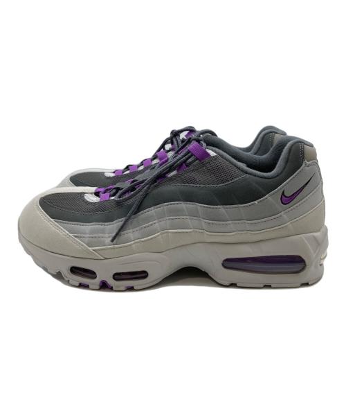 NIKE（ナイキ）NIKE (ナイキ) AIR MAX 95 BIG BUBBLE PHOTON DUST/BRIGHT VIOLET-DARK GREY グレー サイズ:30の古着・服飾アイテム