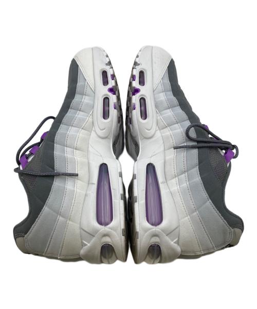 NIKE（ナイキ）NIKE (ナイキ) AIR MAX 95 BIG BUBBLE PHOTON DUST/BRIGHT VIOLET-DARK GREY グレー サイズ:30の古着・服飾アイテム