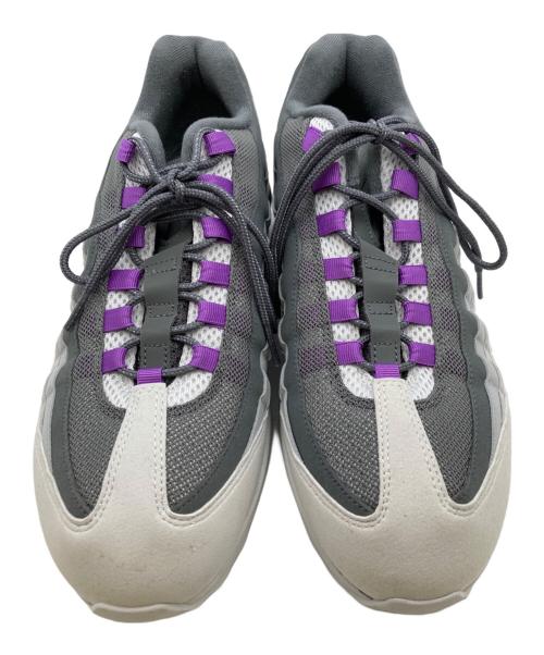 NIKE（ナイキ）NIKE (ナイキ) AIR MAX 95 BIG BUBBLE PHOTON DUST/BRIGHT VIOLET-DARK GREY グレー サイズ:30の古着・服飾アイテム