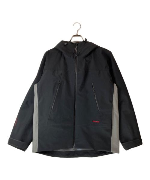 JJJJound（ジョウンド）JJJJound (ジョウンド) DESCENTE (デサント) HARD SHELL JACKET /ハードシェルジャケット ブラック サイズ:Ｌの古着・服飾アイテム