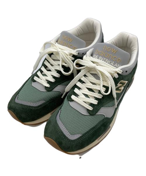 NEW BALANCE（ニューバランス）NEW BALANCE (ニューバランス) Made in UK 1500 ローカットスニーカー グリーン サイズ:UK7 1/2の古着・服飾アイテム