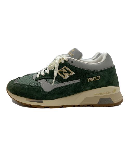 NEW BALANCE（ニューバランス）NEW BALANCE (ニューバランス) Made in UK 1500 ローカットスニーカー グリーン サイズ:UK7 1/2の古着・服飾アイテム