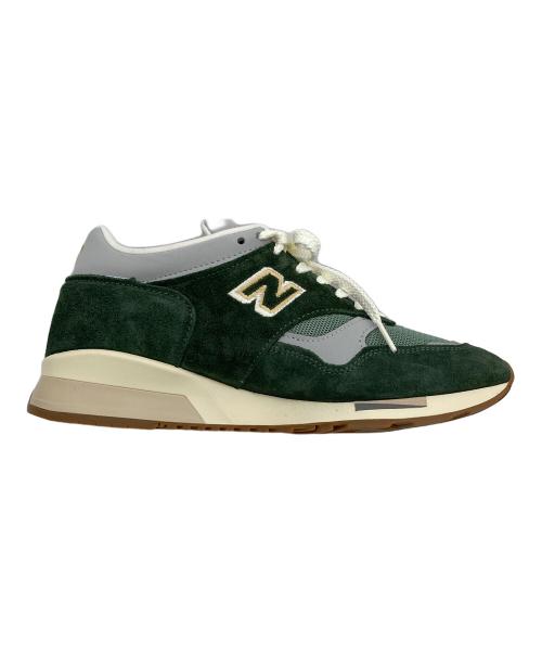 NEW BALANCE（ニューバランス）NEW BALANCE (ニューバランス) Made in UK 1500 ローカットスニーカー グリーン サイズ:UK7 1/2の古着・服飾アイテム