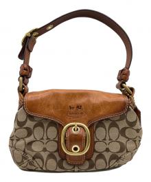COACH（コーチ）の古着「ブリーカーソーホーワンショルダーバッグ」｜ベージュ