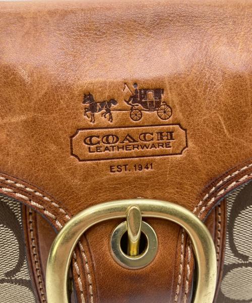 COACH（コーチ）COACH (コーチ) ブリーカーソーホーワンショルダーバッグ ベージュの古着・服飾アイテム