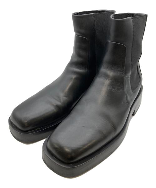 JIL SANDER（ジルサンダー）JIL SANDER (ジルサンダー) サイドゴアブーツ ブラック サイズ:41の古着・服飾アイテム