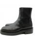 JIL SANDER (ジルサンダー) サイドゴアブーツ ブラック サイズ:41：35000円
