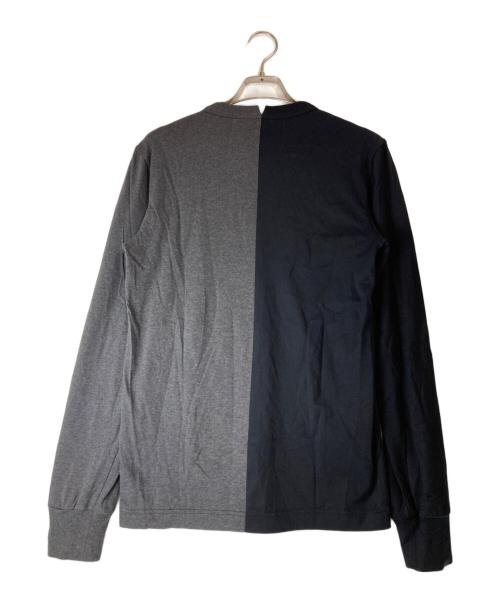 DOLCE & GABBANA（ドルチェ＆ガッバーナ）DOLCE & GABBANA (ドルチェ＆ガッバーナ) 切替カットソー ブラック サイズ:44の古着・服飾アイテム