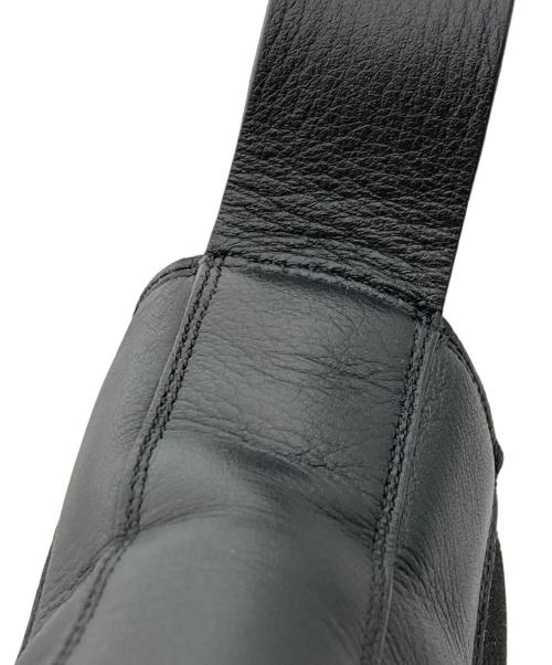 BOTTEGA VENETA（ボッテガベネタ）BOTTEGA VENETA (ボッテガベネタ) THE LEAN スクエアトゥサイドゴアブーツ ブラック サイズ:41の古着・服飾アイテム