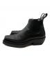 BOTTEGA VENETA (ボッテガベネタ) THE LEAN スクエアトゥサイドゴアブーツ ブラック サイズ:41：45000円