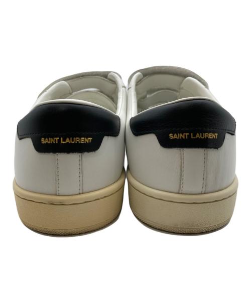 Saint Laurent Paris（サンローランパリ）Saint Laurent Paris (サンローランパリ) ベルクロスニーカー ホワイト サイズ:41 1/2の古着・服飾アイテム