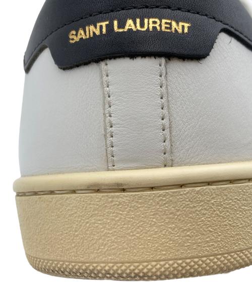 Saint Laurent Paris（サンローランパリ）Saint Laurent Paris (サンローランパリ) ベルクロスニーカー ホワイト サイズ:41 1/2の古着・服飾アイテム