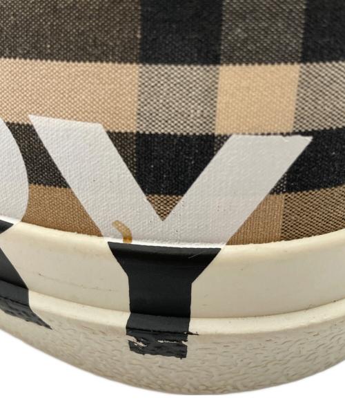 BURBERRY（バーバリー）BURBERRY (バーバリー) ロゴノヴァチェックスニーカー ベージュ サイズ:44の古着・服飾アイテム
