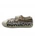 BURBERRY (バーバリー) ロゴノヴァチェックスニーカー ベージュ サイズ:44：18000円