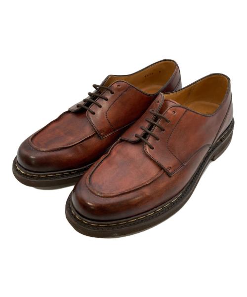 berwick（バーウィック）berwick (バーウィック) Uチップ スムース ブラウン サイズ:7の古着・服飾アイテム