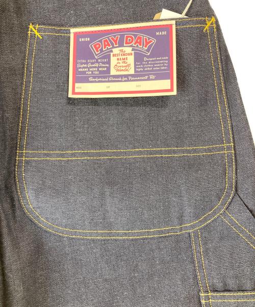 PAY DAY（ペイデイ）PAY DAY (ペイデイ) 50S復刻ペインターデニム インディゴ サイズ:38 未使用品の古着・服飾アイテム