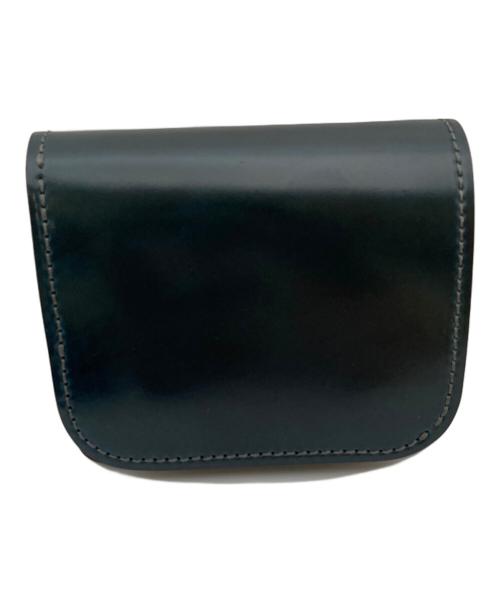 WILDSWANS（ワイルドスワンズ）WILDSWANS (ワイルドスワンズ) CASA/シェルコードバンレザーウォレット CSS-CASA/HC/INTB×FGB/DS  グリーンの古着・服飾アイテム
