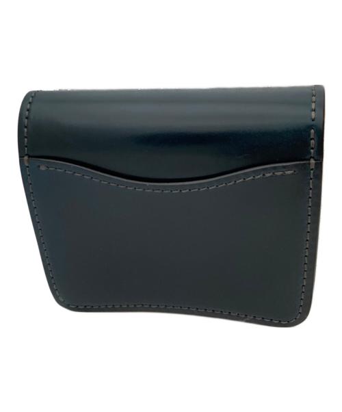 WILDSWANS（ワイルドスワンズ）WILDSWANS (ワイルドスワンズ) CASA/シェルコードバンレザーウォレット CSS-CASA/HC/INTB×FGB/DS  グリーンの古着・服飾アイテム