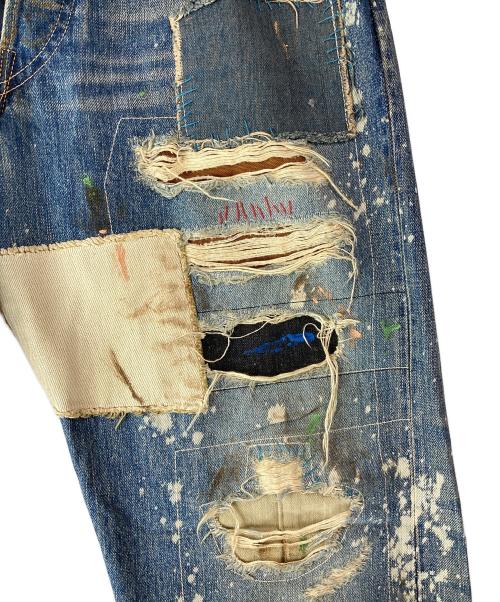 LEVI'S VINTAGE CLOTHING（リーバイス ビンテージ クロージング）LEVI'S VINTAGE CLOTHING (リーバイス ビンテージ クロージング) 501XX HARD WORN&REPAIRED インディゴ サイズ:SIZE 36/34の古着・服飾アイテム