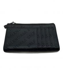 BALENCIAGA（バレンシアガ）の古着「パンチングロゴ フラグメントケース」｜ブラック