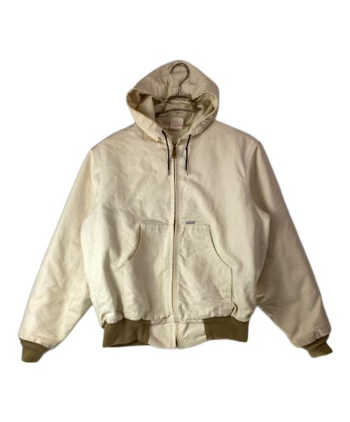 CarHartt（カーハート）CarHartt (カーハート) 80s 100周年アクティブジャケット アイボリー サイズ:Lの古着・服飾アイテム
