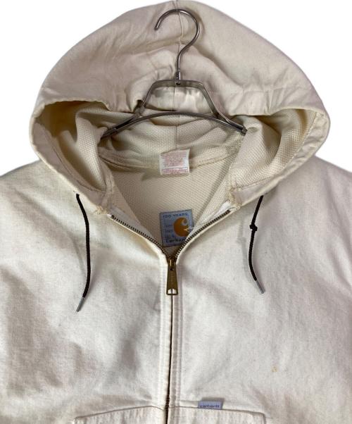 CarHartt（カーハート）CarHartt (カーハート) 80s 100周年アクティブジャケット アイボリー サイズ:Lの古着・服飾アイテム
