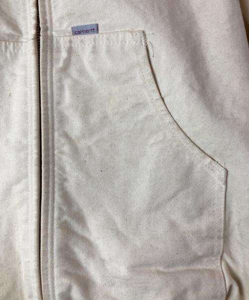 CarHartt（カーハート）CarHartt (カーハート) 80s 100周年アクティブジャケット アイボリー サイズ:Lの古着・服飾アイテム