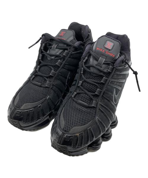 NIKE（ナイキ）NIKE (ナイキ) SHOX TL BLACK/BLACK-MTLC HEMATITE-MAX ORANGE ブラック サイズ:27cmの古着・服飾アイテム
