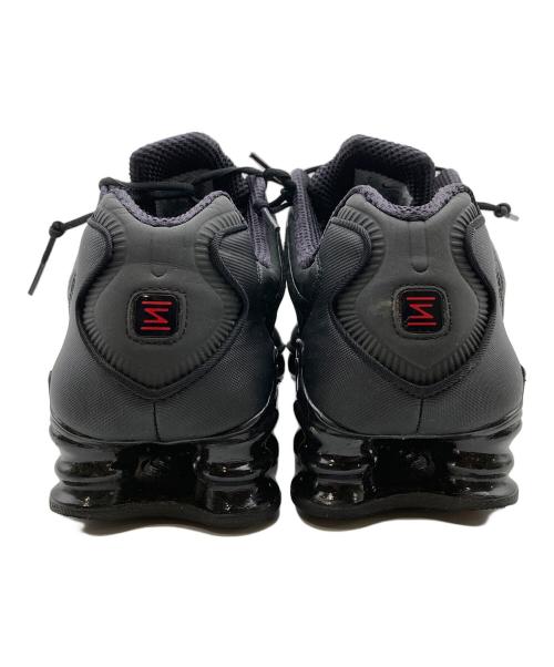 NIKE（ナイキ）NIKE (ナイキ) SHOX TL BLACK/BLACK-MTLC HEMATITE-MAX ORANGE ブラック サイズ:27cmの古着・服飾アイテム