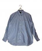 DAIWA PIER39ダイワ ピア39）の古着「TECH REGULAR COLLAR SHIRTS L/S TATTERSALL」｜ブルー