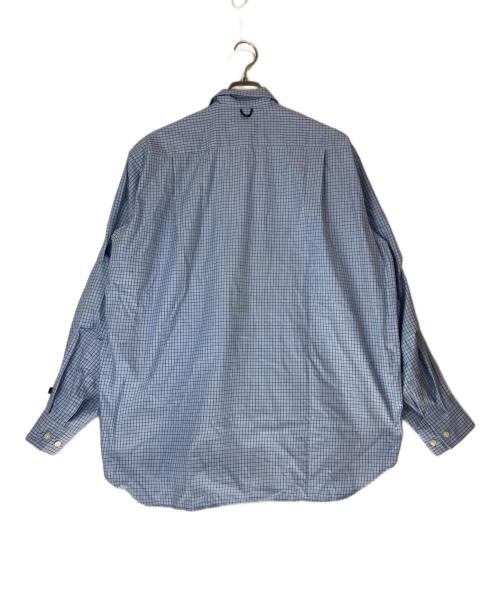 DAIWA PIER39（ダイワ ピア39）DAIWA PIER39 (ダイワ ピア39) TECH REGULAR COLLAR SHIRTS L/S TATTERSALL ブルー サイズ:Ｍの古着・服飾アイテム