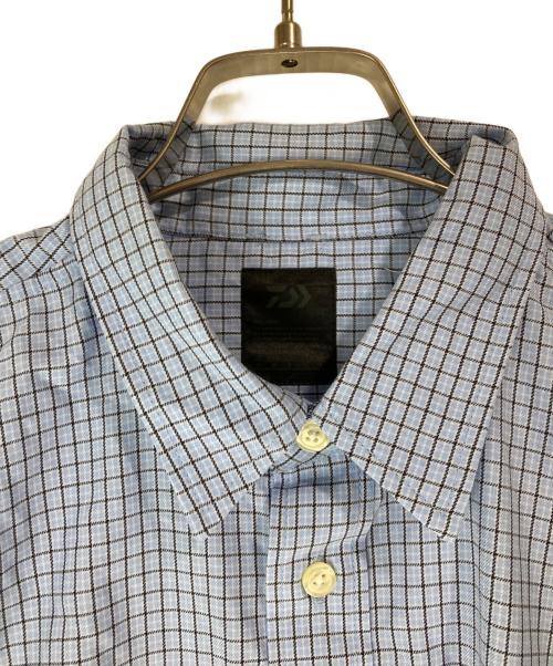 DAIWA PIER39（ダイワ ピア39）DAIWA PIER39 (ダイワ ピア39) TECH REGULAR COLLAR SHIRTS L/S TATTERSALL ブルー サイズ:Ｍの古着・服飾アイテム