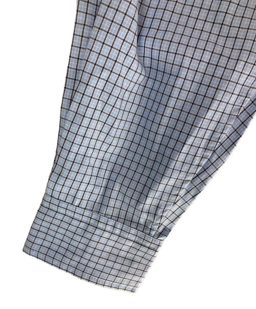 DAIWA PIER39（ダイワ ピア39）DAIWA PIER39 (ダイワ ピア39) TECH REGULAR COLLAR SHIRTS L/S TATTERSALL ブルー サイズ:Ｍの古着・服飾アイテム