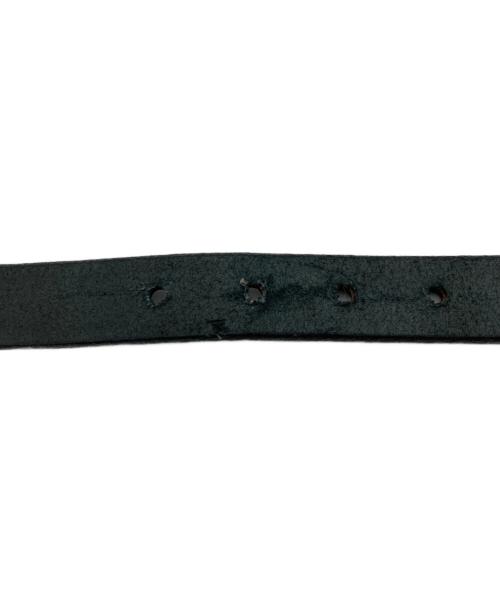 TORY LEATHER（トリーレザー）TORY LEATHER (トリーレザー) レザーベルト ブラックの古着・服飾アイテム